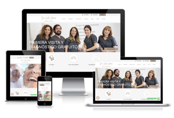Página web Clínica Dental